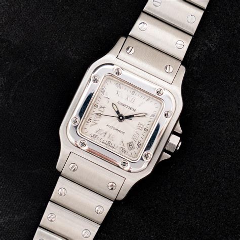 cartier santos galbee 2423|cartier santos size chart.